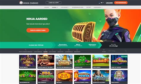 ninjacasino eesti|Juhend Ninja Casino boonuse ja tasuta spinnide saamiseks.